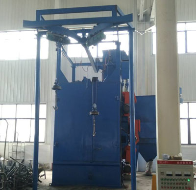 Q378 hook type shot blasting machine