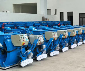 Road shot blasting machine
