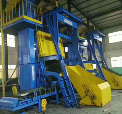 28GN steel track shot blasting machine